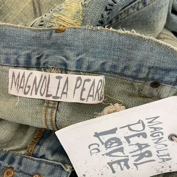 MAGNOLIA PEARL 213 MINER DENIM JEANS OSFM NWT - Picture 8 of 10